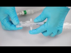 Y टुकड़ा 72H पुश स्विच बंद सक्शन कैथेटर