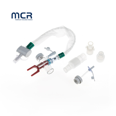 Class II Medical Instruments Clear and Convenient Closed System Suction Catheter