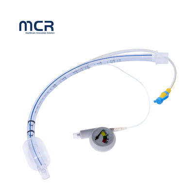 Kink Resistant PVC Endotracheal Tube With Dial Pressure Indicator Suction Port