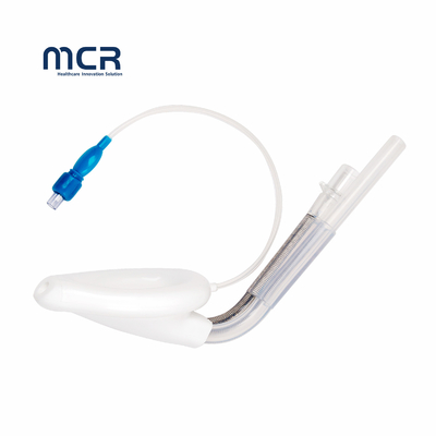 Preformed Disposable Double Lumen Laryngeal Mask Airway Silicone Curved