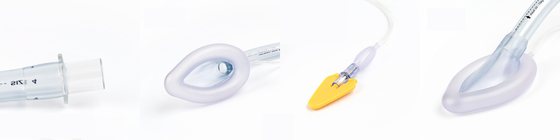 Medical Use PVC Laryngeal Mask Airway With Cuff Pressure Indicator