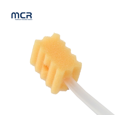 Medical Suction Toothbrush With Sponge Brush