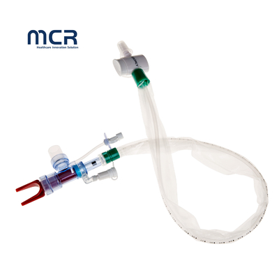 Closed Suction System Automatic Flushing L-Piece 72H closed Suction Catheter