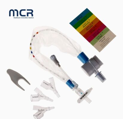 अच्छी कीमत 5FR 6FR 7FR Closed Suction Catheter Child Type Disposable Medical Closed Suction System with Soft Blue Suction Tip ऑनलाइन