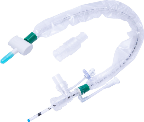 अच्छी कीमत पीवीसी सामग्री मेडिकल डिस्पोजेबल उपभोग्य सामग्रियां 7Fr ICU के लिए बंद सक्शन कैथेटर एंडोट्रैकेल ऑनलाइन