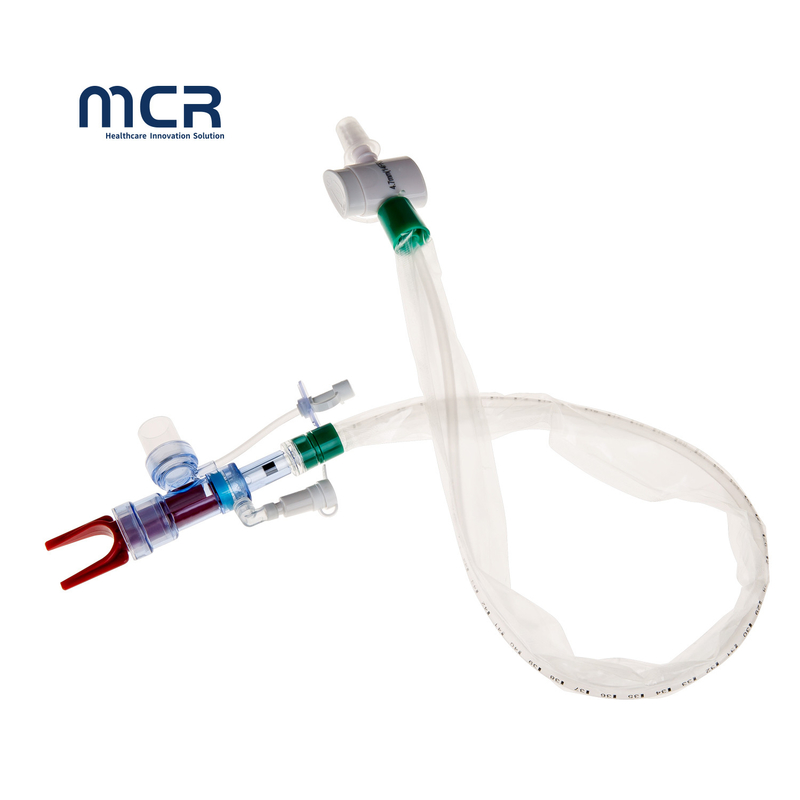 Closed Suction System Automatic Flushing L-Piece 72H closed Suction Catheter
