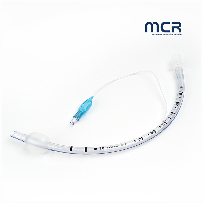 Disposable Standard Endotracheal Tube with PU or PVC Cuff