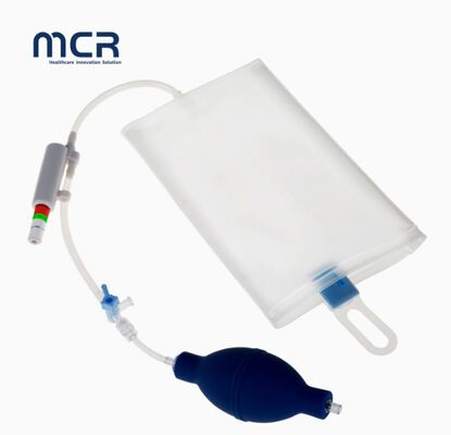 अच्छी कीमत 500ml 1000ml Infusion Bag PVC Pressure Indicator Medical Fluid Infusion Container Suitable Hospital Clinic Applications ऑनलाइन