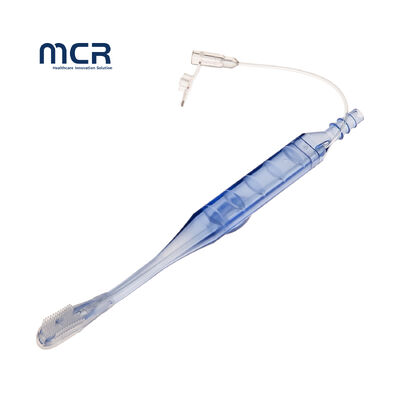 Disposable Oral Suction Brush with Soft Bristles for VAP Prevention in ICU Applications