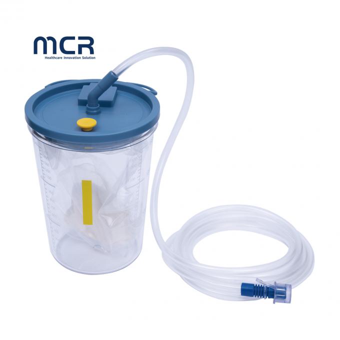 सक्शन लाइनर डिस्पोजेबल सक्शन लाइनर सिस्टम 1500ml और 2500ml 1