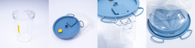 सक्शन लाइनर डिस्पोजेबल सक्शन लाइनर सिस्टम 1500ml और 2500ml 0